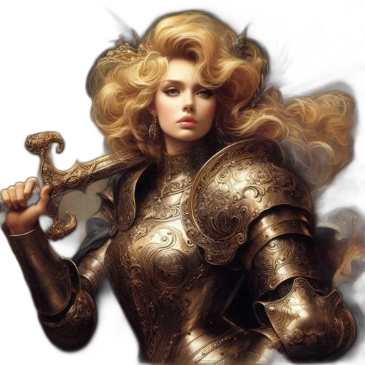 sword, weapon, fantasy art, photorealistic transparent PNG cut-out