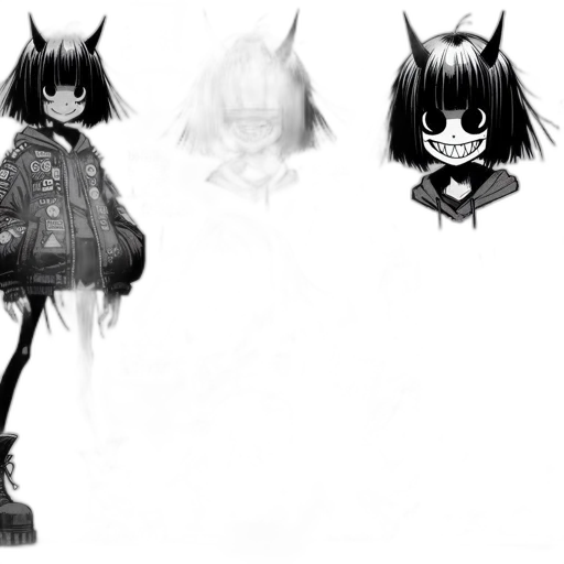 creature, mask, animal, concept art transparent PNG cut-out