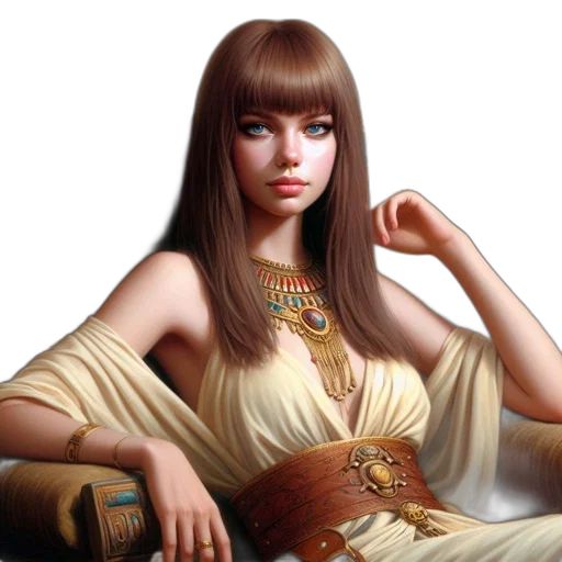 jewelry, fantasy art, photorealistic, oil painting transparent PNG cut-out