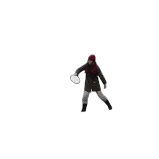jacket, robot, creature, staff transparent PNG cut-out