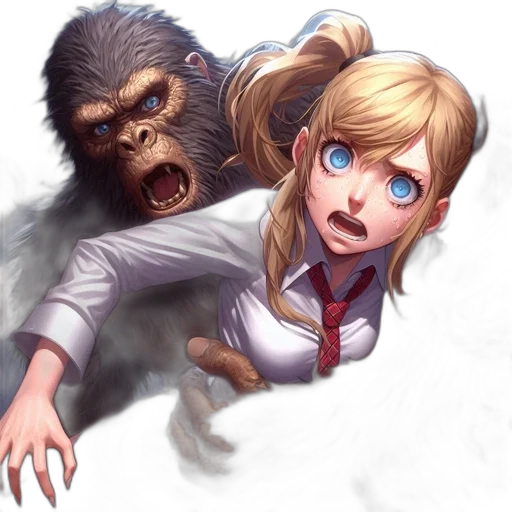 creature, animal, concept art, anime transparent PNG cut-out