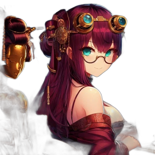weapon, staff, crown, mask transparent PNG cut-out