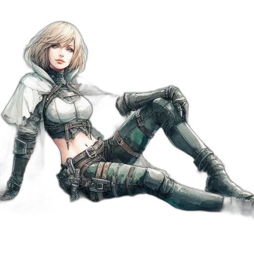 weapon, sword, robot, staff transparent PNG cut-out