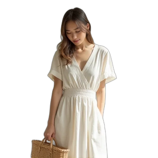 dress, earth tones, monochrome, golden transparent PNG cut-out