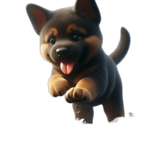 animal, staff, creature, photorealistic transparent PNG cut-out