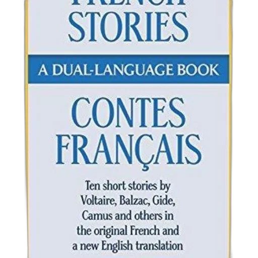 french, stories, dual-language, book transparent PNG cut-out