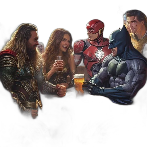 comic book art, concept art, fantasy art, pixel art transparent PNG cut-out