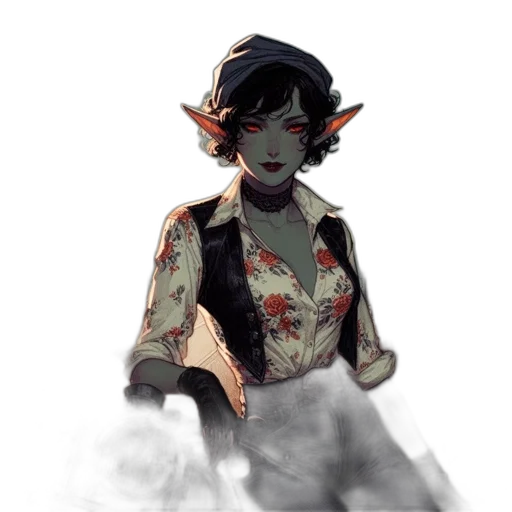 mask, staff, jacket, dress transparent PNG cut-out