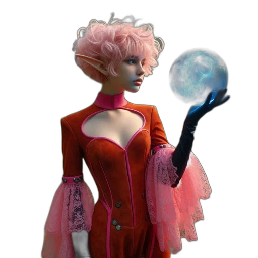 dress, staff, jacket, umbrella transparent PNG cut-out