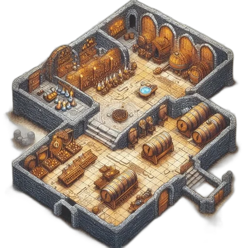 building, furniture, jewelry, concept art transparent PNG cut-out