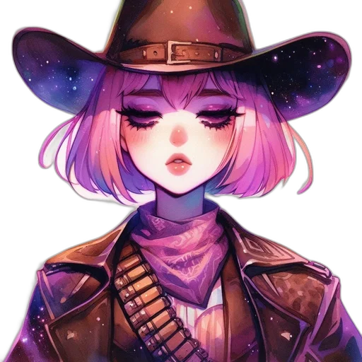 hat, jacket, staff, face transparent PNG cut-out