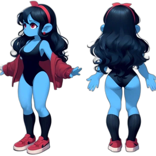 dress, concept art, 3d render, pixel art transparent PNG cut-out
