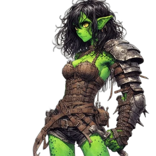 concept art, fantasy art, comic book art, pixel art transparent PNG cut-out