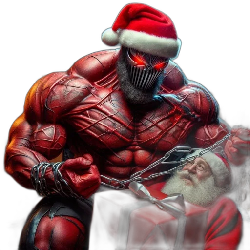 concept art, comic book art, muscular, menacing transparent PNG cut-out
