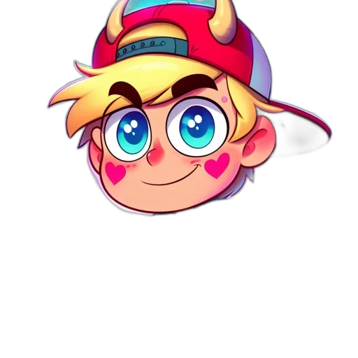 hat, staff, crown, face transparent PNG cut-out