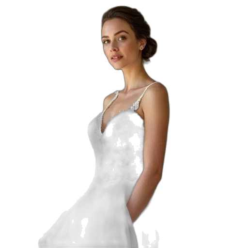 dress, 3d render, photorealistic, concept art transparent PNG cut-out
