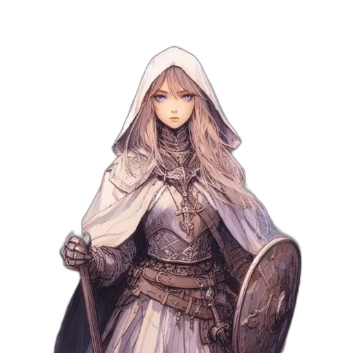 sword, staff, weapon, dress transparent PNG cut-out