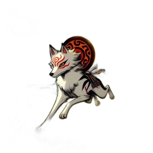 dragon, staff, creature, animal transparent PNG cut-out