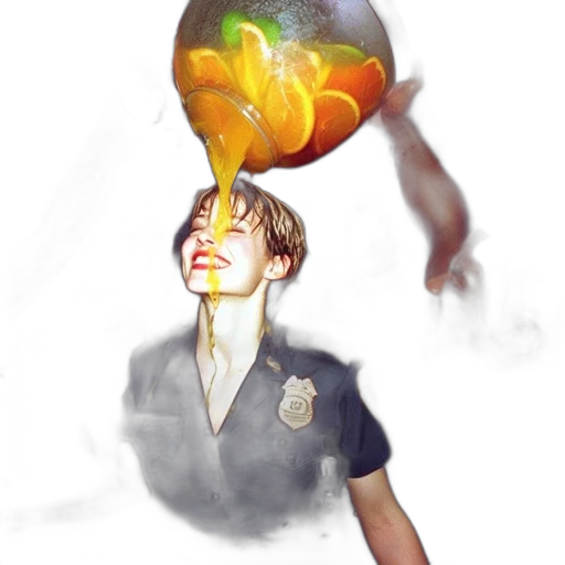 staff, mask, face, creature transparent PNG cut-out
