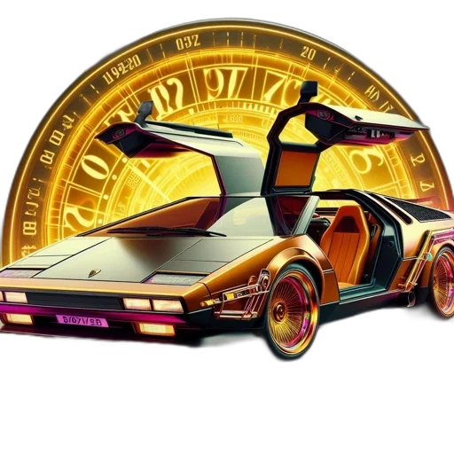 car, concept art, pixel art, 3d render transparent PNG cut-out