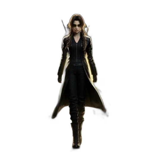 jacket, staff, weapon, concept art transparent PNG cut-out