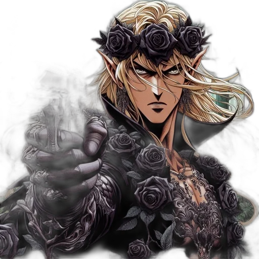 weapon, staff, face, fantasy art transparent PNG cut-out