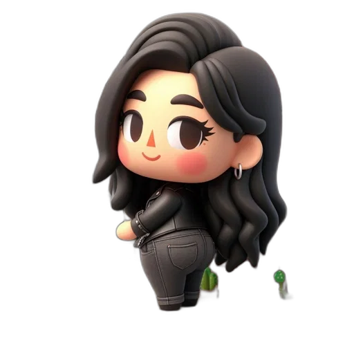 cartoon, concept art, 3d render, pixel art transparent PNG cut-out