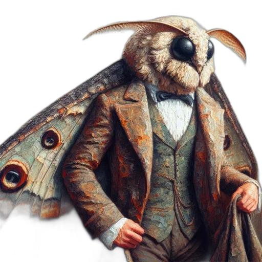 jacket, mask, creature, animal transparent PNG cut-out