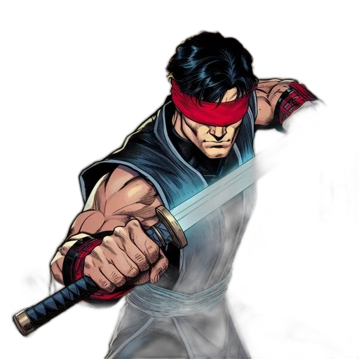 weapon, sword, staff, comic book art transparent PNG cut-out