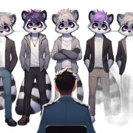 staff, jacket, mask, concept art transparent PNG cut-out