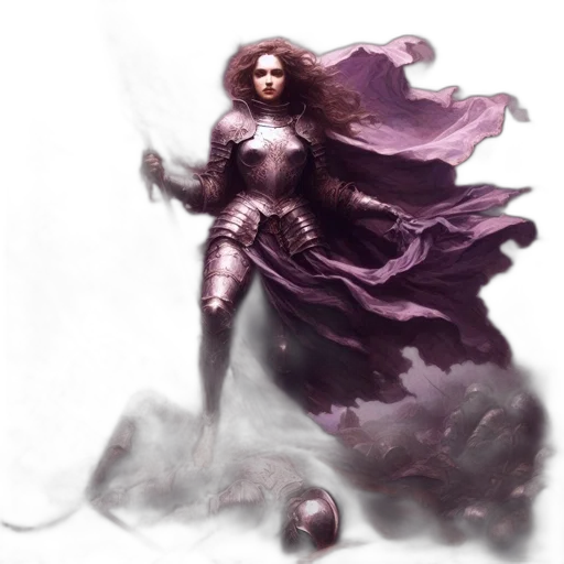fantasy art, concept art, comic book art, photorealistic transparent PNG cut-out