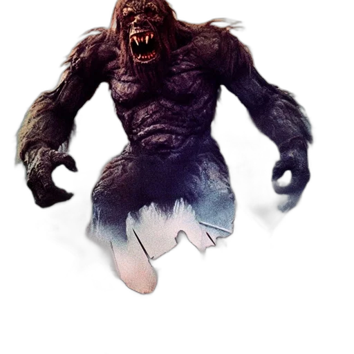 creature, animal, mask, hair transparent PNG cut-out