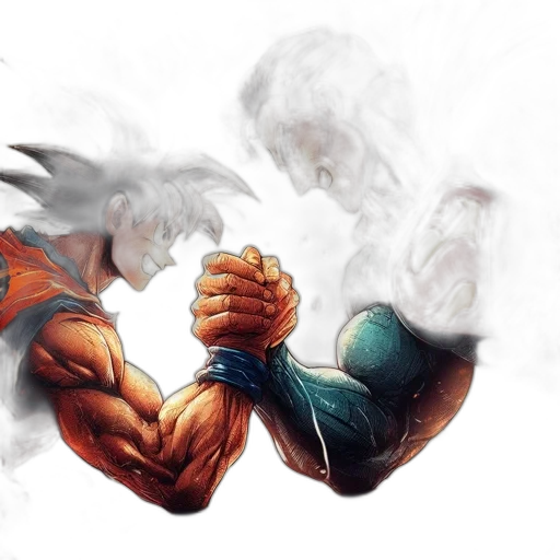 concept art, fantasy art, comic book art, anime transparent PNG cut-out