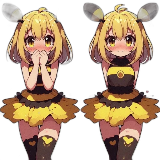 dress, anime, pixel art, concept art transparent PNG cut-out
