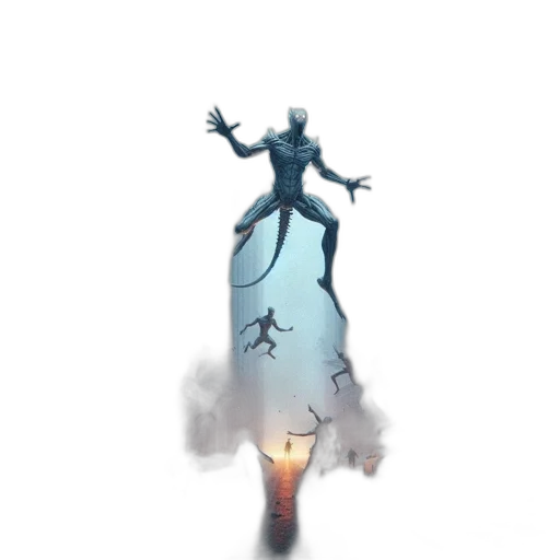 staff, sword, creature, weapon transparent PNG cut-out