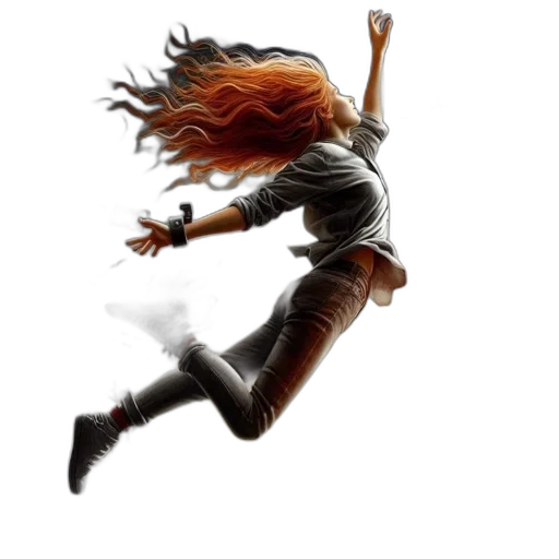 hair, concept art, comic book art, photorealistic transparent PNG cut-out