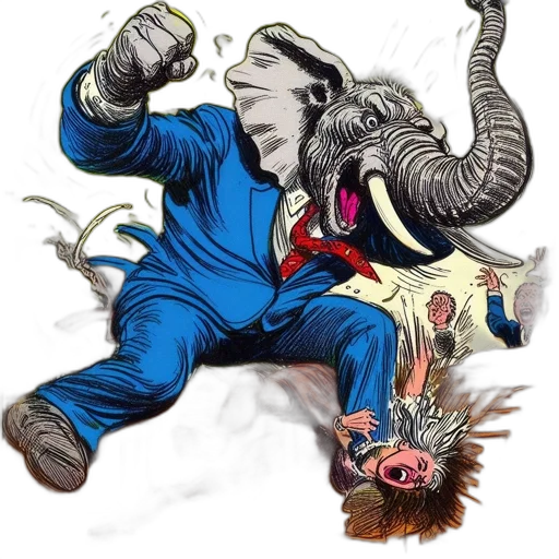 creature, concept art, comic book art, angry transparent PNG cut-out
