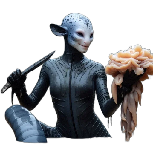mask, creature, food, robot transparent PNG cut-out