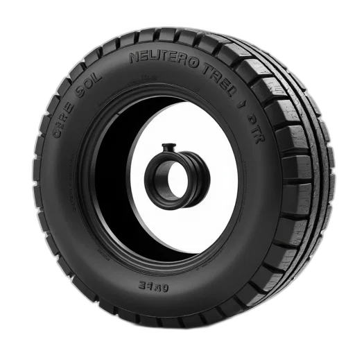 car, 3d render, black, rubber transparent PNG cut-out