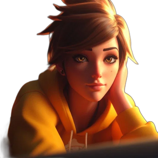 face, jacket, staff, robot transparent PNG cut-out