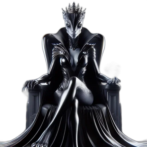 crown, dress, dragon, mask transparent PNG cut-out