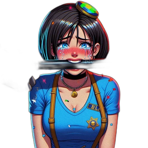 staff, face, mask, robot transparent PNG cut-out
