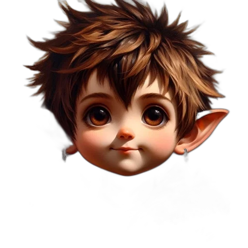 face, staff, dragon, creature transparent PNG cut-out