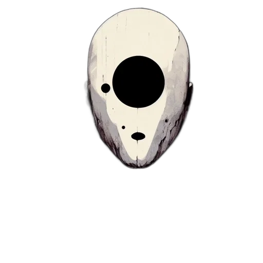 mask, face, robot, creature transparent PNG cut-out