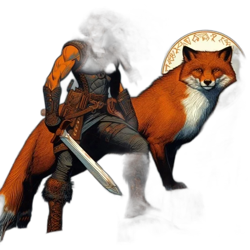 animal, staff, sword, dragon transparent PNG cut-out