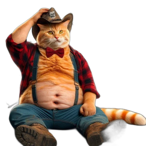 animal, hat, food, creature transparent PNG cut-out