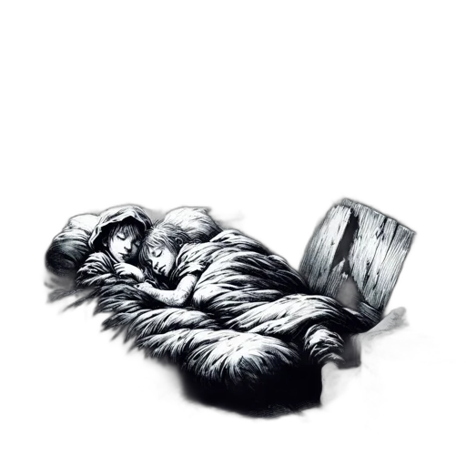furniture, hair, jacket, mask transparent PNG cut-out