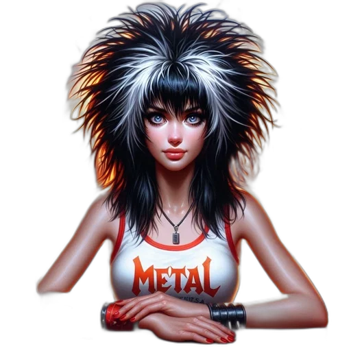jewelry, hair, fantasy art, photorealistic transparent PNG cut-out