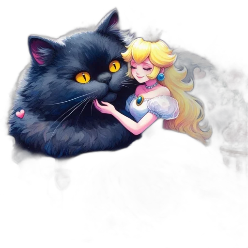 fantasy art, concept art, pixel art, watercolor transparent PNG cut-out