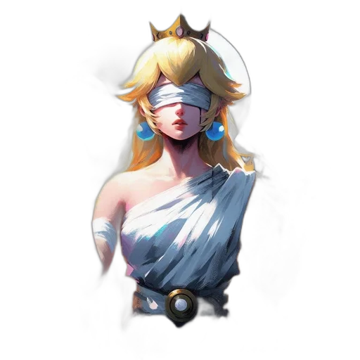 crown, staff, mask, face transparent PNG cut-out